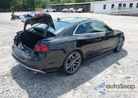 2018 Audi S5 3.0T Premium Plus из США, поврежденный, VIN WAUR4AF56JA117546